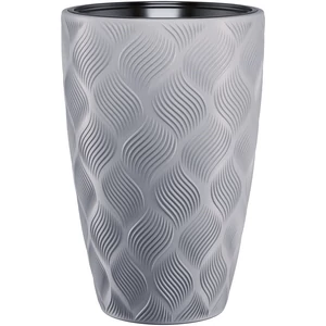 Kaspó Flow -Slim PLATINUM Szürke 51 literes