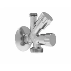 Sarokszelep MOFÉM kombinált új 1/2"-3/8"-3/4"