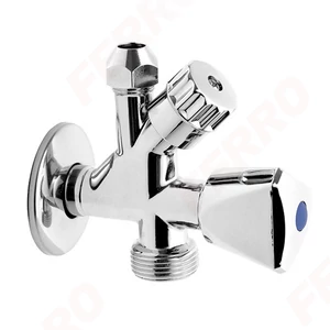 Sarokszelep FERRO Sarokszelep Kombinált 3/8"-1/2"-3/4"