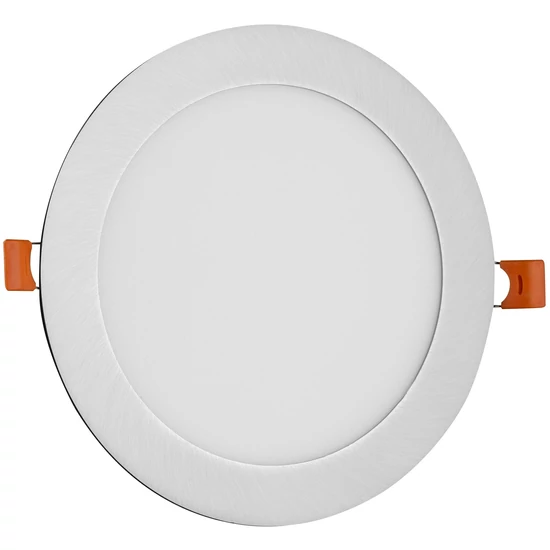Avide LED Beépíthető Kerek Mennyezeti Lámpa ALU Szatén Nikkel 12W NW 4000K