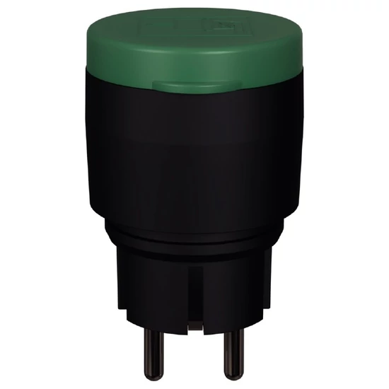 LED Entac Távirányítós KÜLTÉRI IP44 Hálózati Adapter, 2IP44Aljzat+1 távirányító