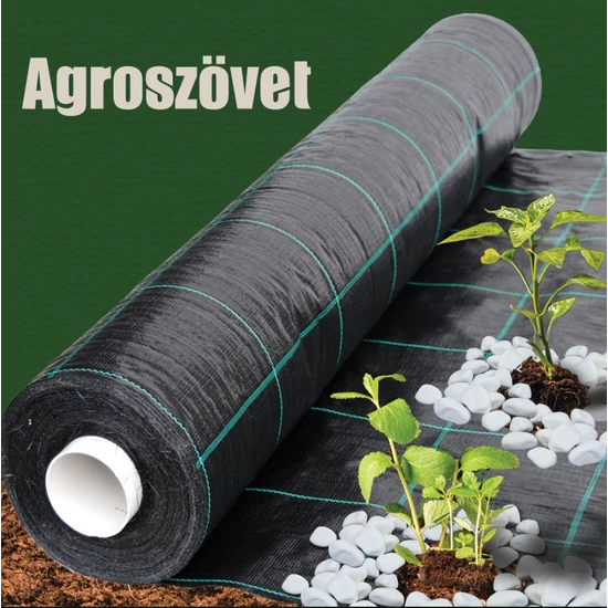 Agroszövet Fekete 1,05x100m 100gr/m2
