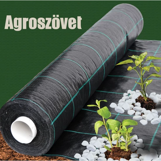 Kert Agroszövet Fekete 2,1x100m 100gr/m2