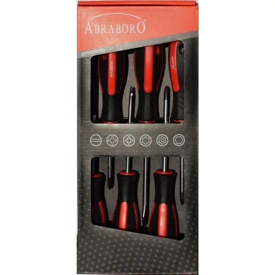 Abraboro csavarhúzó készlet