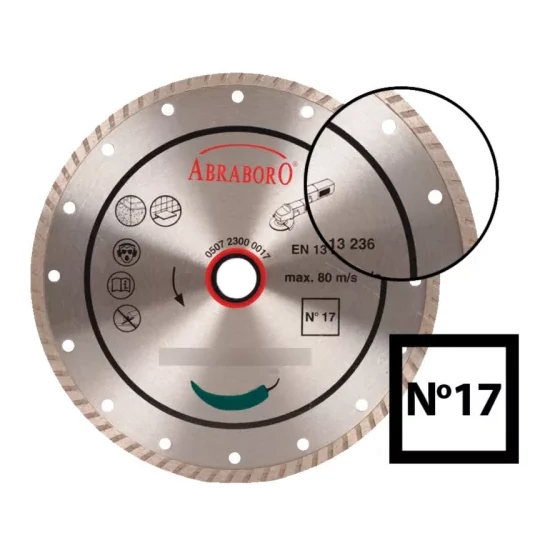 Abraboro gyémáttárcsa Turbo