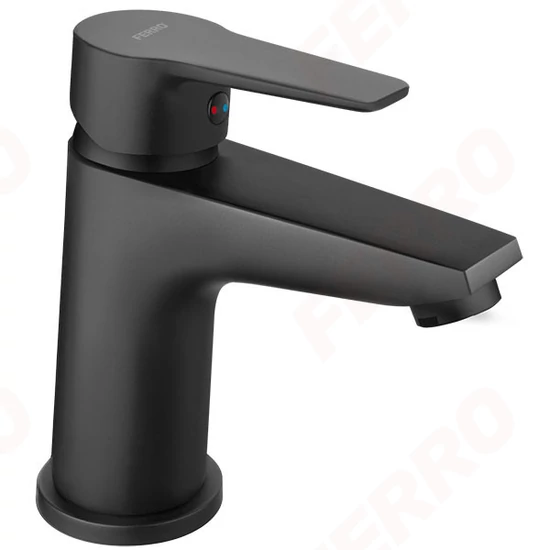 Csaptelep FERRO RITTO BLACK BTR2BL Fekete Mosdó csaptelep