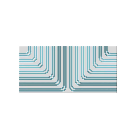 Padlőfűtés FLOORTHERM Sarokelem (Kanyar) 1250x600x20mm
