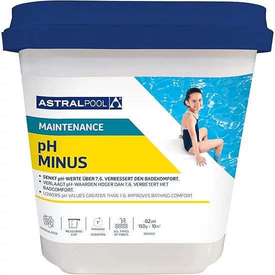 Medence PH Minus 1,5kg-pH csökkentő Granulátum