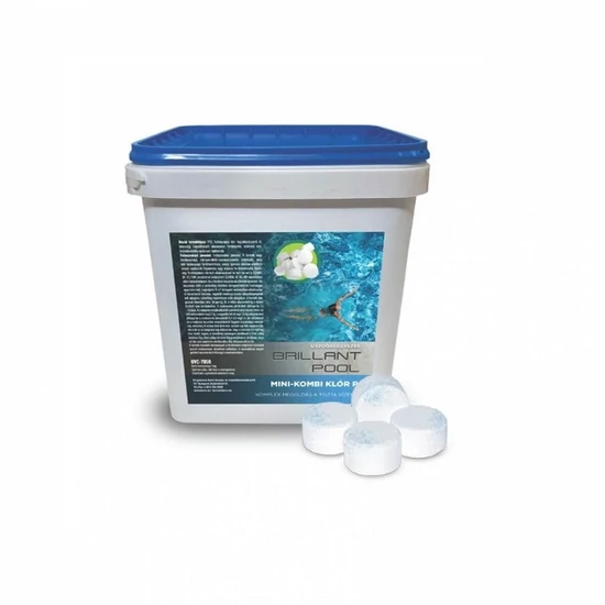 Medence Mini-Kombi Klór 5kg 20gr tabletta