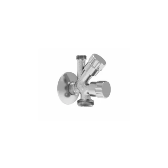 Sarokszelep MOFÉM kombinált új 1/2"-3/8"-3/4"