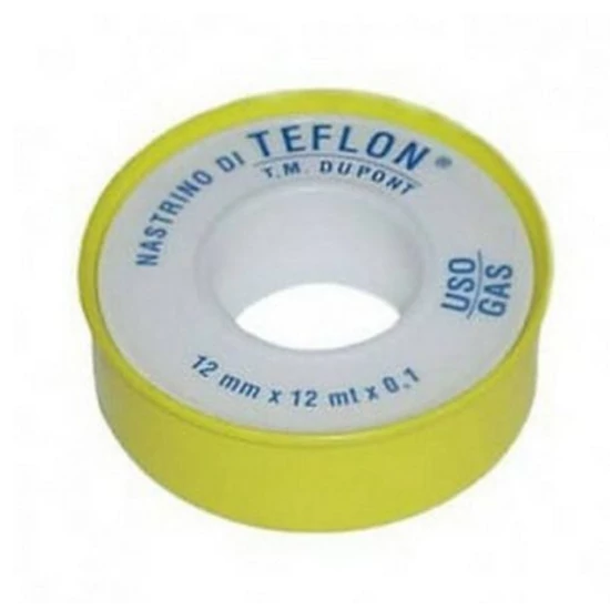 Teflon szalag gázberendezések tömítésére 12mm*10m