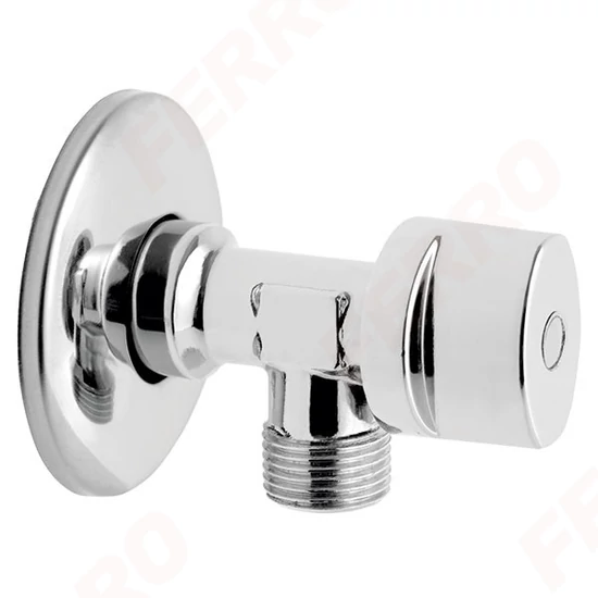 Sarokszelep FERRO Sarokszelep 1/2"-3/8"  Z1238K Fém karral