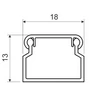 Kép 2/2 - LV 18X13 P2 Minicsatorna öntapadós -2/70m