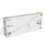 Kép 2/2 - Avide LED Tükörvilágító Lámpa Szerelődobozzal Szögletes Króm Műanyag 300mm NW 4000K 5W IP44