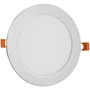Kép 1/4 - Avide LED Beépíthető Kerek Mennyezeti Lámpa ALU Szatén Nikkel 12W NW 4000K