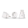 Kép 1/5 - LED Entac Távirányítós Hálózati Adapter, 3 aljzat+1 távírányitó